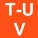 T-U-V