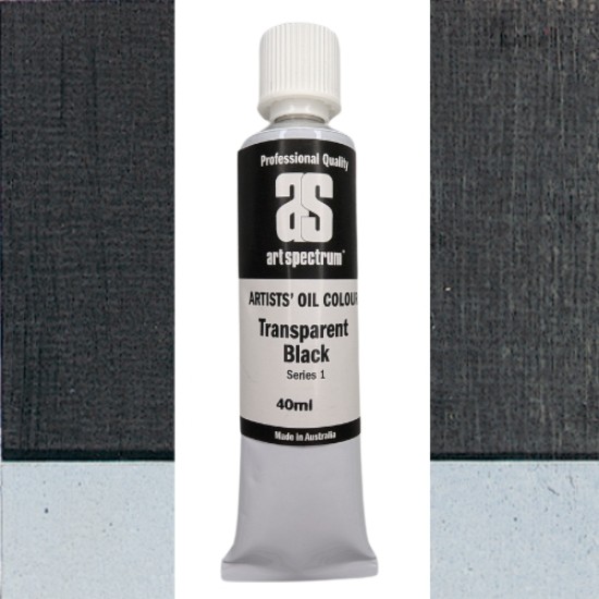 Art Spectrum Oil Ser. 1, 40 ml. Transparent Black
