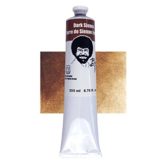 Bob Ross Oil 200 ml. Dark Sienna