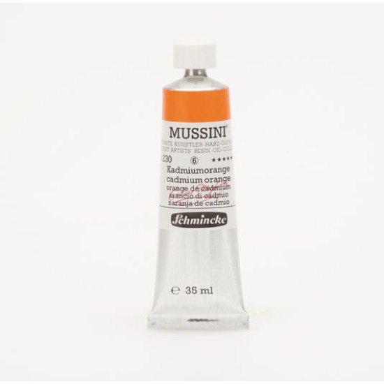 Disc Mussini Oil 35 ml. Cadmium Orange