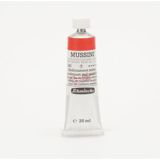 Disc Mussini Oil 35 ml. Cadmium Red Middle