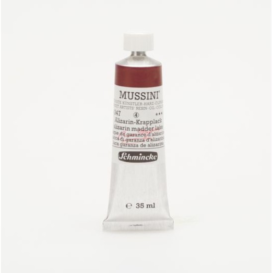 Disc Mussini Oil 35 ml. Alizarin Madder Lake