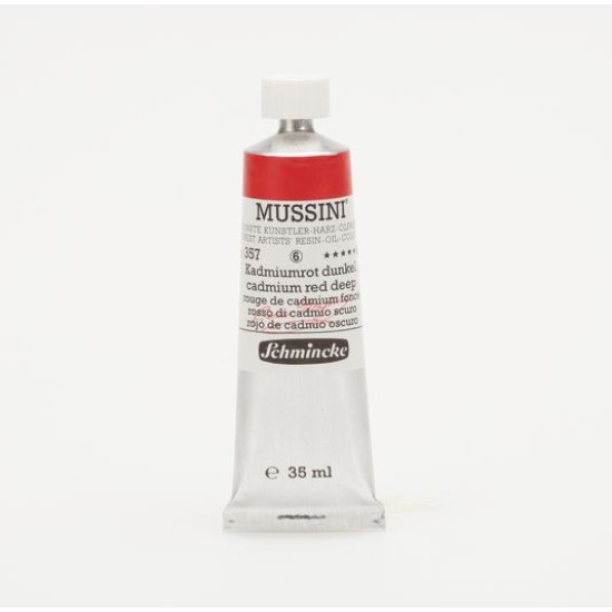 Disc Mussini Oil 35 ml. Cadmium Red Deep