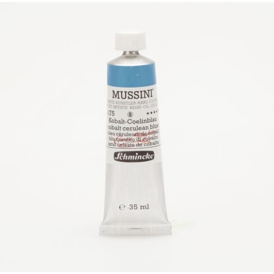 Disc Mussini Oil 35 ml. Cobalt Cerulean Blue