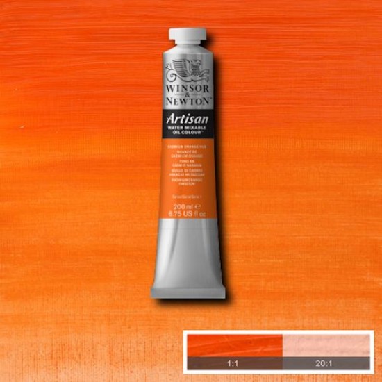 Artisan Oil 200 ml. Cadmium Orange Hue