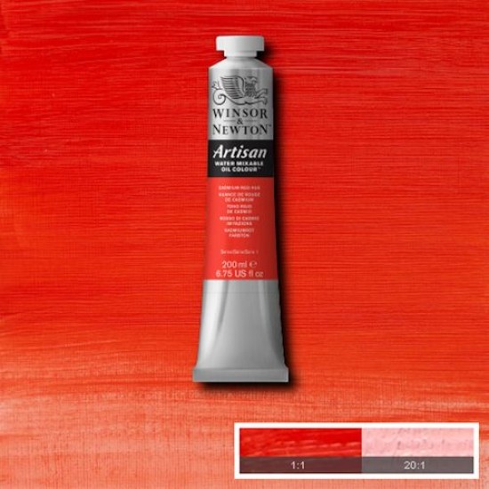Artisan Oil 200 ml. Ser. 1  Cadmium Red Hue