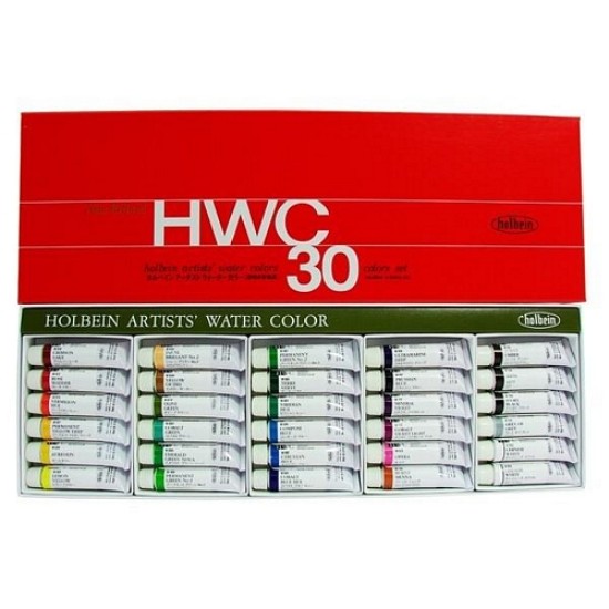 Disc Holbein Watercolor 5 ml. Set Of 30