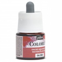 Colorex Watercolour Ink 45 ml. Coral
