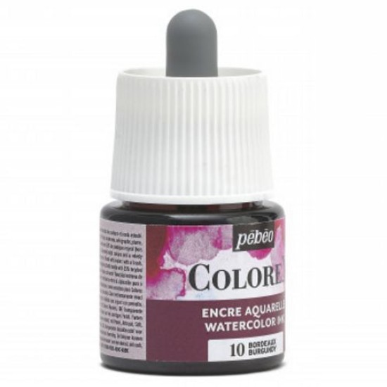 Colorex Watercolour Ink 45 ml. Burgundy