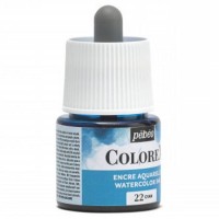 Colorex Watercolour Ink 45 ml. Cyan