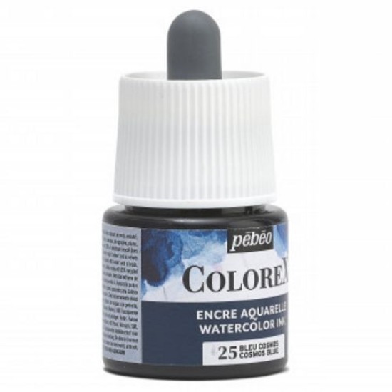 Colorex Watercolour Ink 45 ml. Cosmos Blue