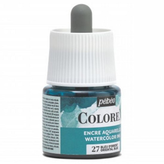 Colorex Watercolour Ink 45 ml. Oriental Blue