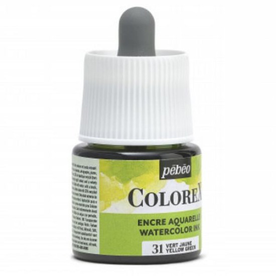 Colorex Watercolour Ink 45 ml. Yellow Green