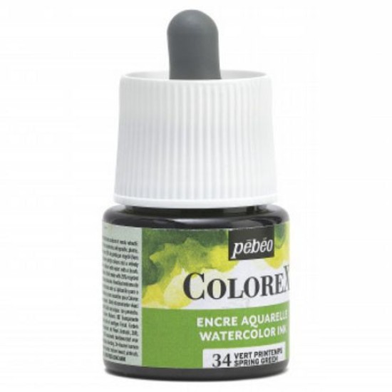 Colorex Watercolour Ink 45 ml. Spring Green