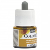 Colorex Watercolour Ink 45 ml. Yellow Ochre