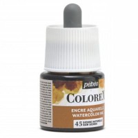 Colorex Watercolour Ink 45 ml. Raw Sienna