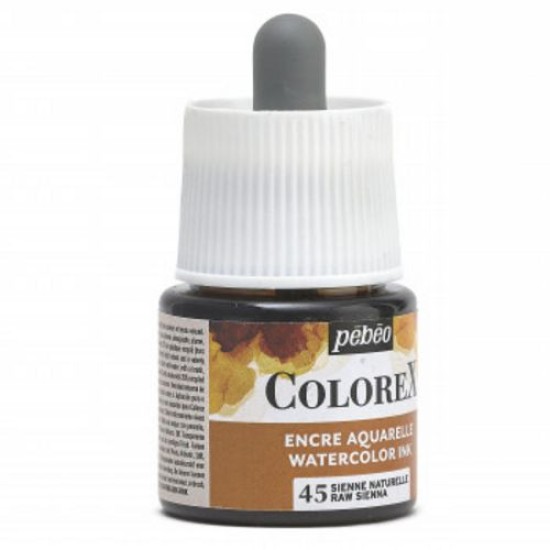 Colorex Watercolour Ink 45 ml. Raw Sienna