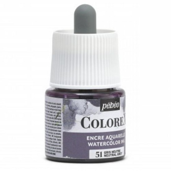 Colorex Watercolour Ink 45 ml. Neutral Grey