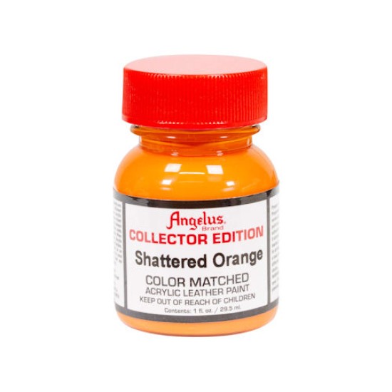 Angelus Collector Edition Leather Paint 1 oz. Shattered Orange