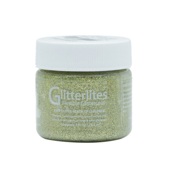 Angelus Glitterlites 1 oz. bottle Limelite