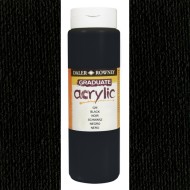 Daler Rowney Acrylic 500 ml. Black