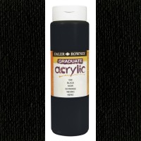 Daler Rowney Acrylic 500 ml. Black
