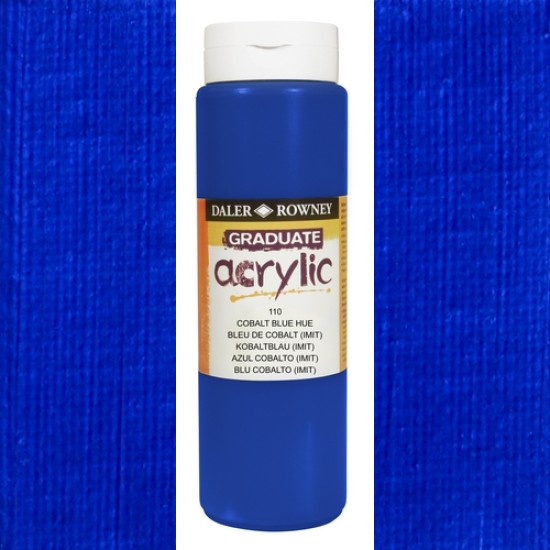 Daler Rowney Acrylic 500 ml. Cobalt Blue Hue
