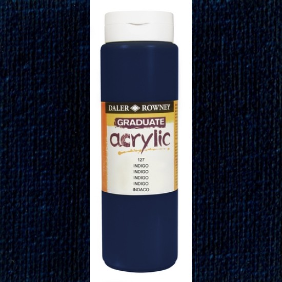 Daler Rowney Acrylic 500 ml. Indigo