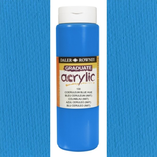 Daler Rowney Acrylic 500 ml. Coeruleum Blue