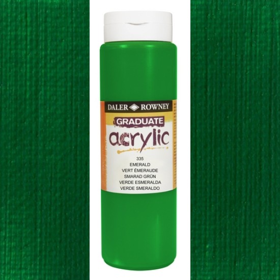 Daler Rowney Acrylic 500 ml. Emerald Green