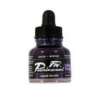 Daler Rowney FW Pearlescent 1 oz Moon Violet