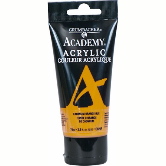 Academy Acrylic 75 ml. Cadmium Orange Hue