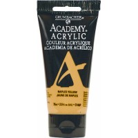 Academy Acrylic 75 ml. Naples Yellow