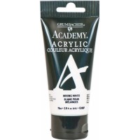 Academy Acrylic 75 ml. Mixing White