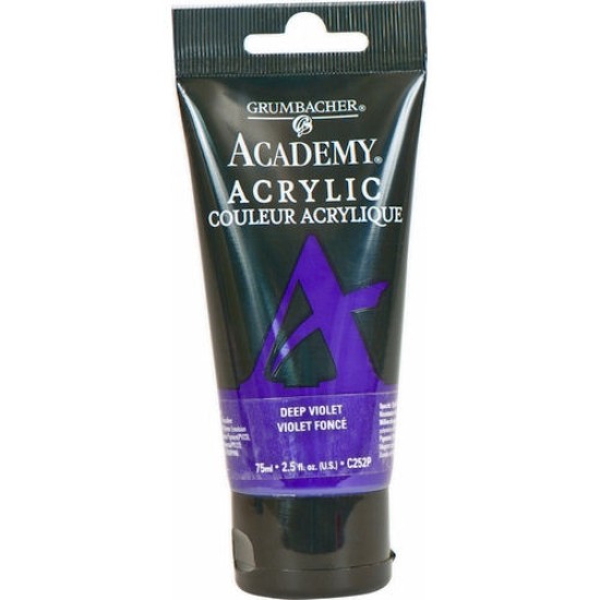 Academy Acrylic 75 ml. Deep Violet
