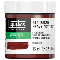 Disc Liquitex Bio-Based Hvy Acrylic Ser. 1, 75 ml Burnt Sienna