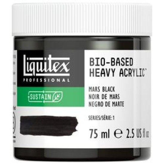Disc Liquitex Bio-Based Hvy Acrylic Ser. 1, 75 ml Mars Black