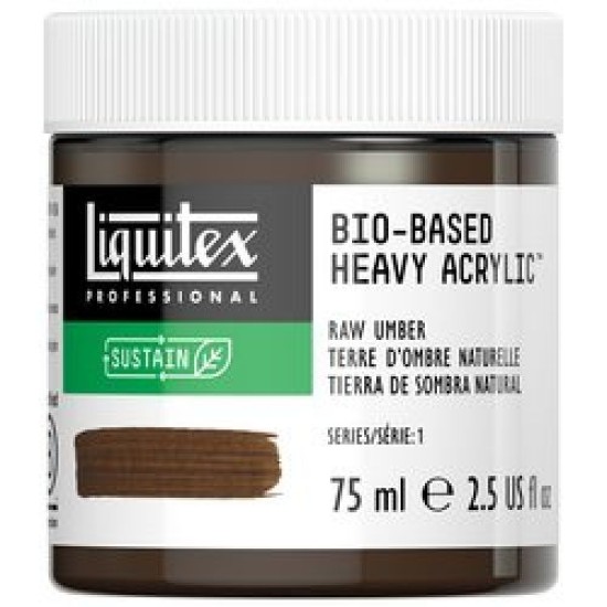 Disc Liquitex Bio-Based Hvy Acrylic Ser. 1, 75 ml Raw Umber