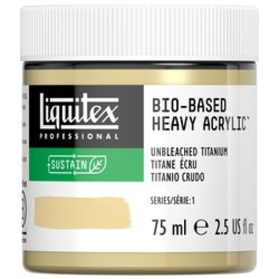 Disc Liquitex Bio-Based Hvy Acrylic Ser. 1, 75 ml Unbleached Titanium