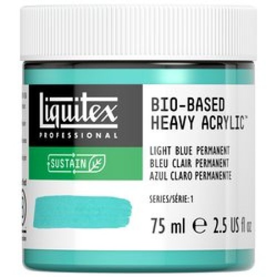 Disc Liquitex Bio-Based Hvy Acrylic Ser. 1, 75 ml Light Blue Permanent
