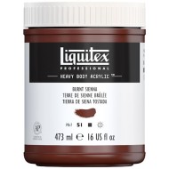 Liquitex Acrylic 473 ml. Burnt Sienna