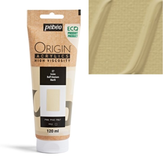 Origin Acrylics 120 ml Buff Titanium