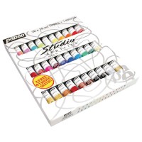 Disc Pebeo Studio Acrylic Set of 30 tubes 20 ml. with Brush