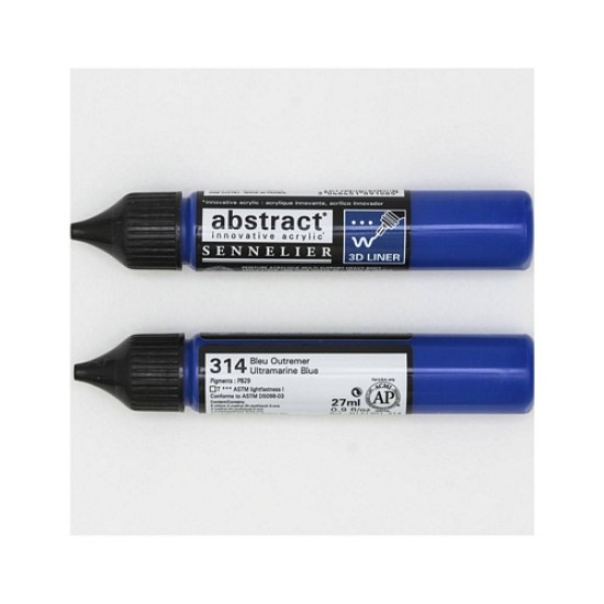 Abstract Liner 27 ml. Ultramarine Blue