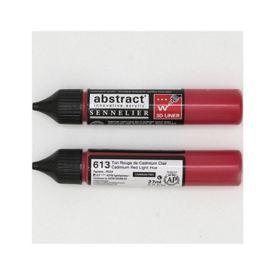 Disc Abstract Liner 27 ml. Cad Red Light Hue