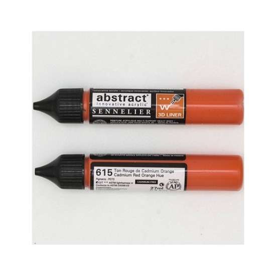 Abstract Liner 27 ml. Cad Red Orange Hue