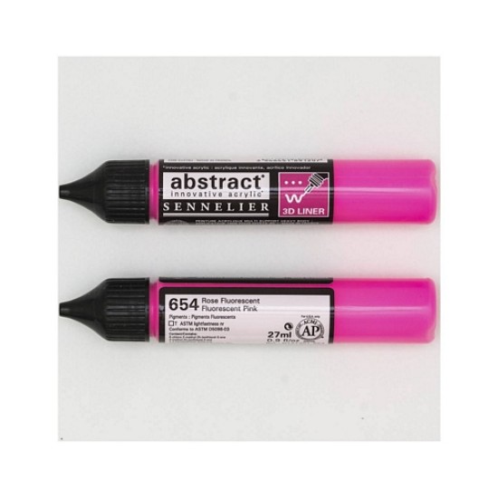 Abstract Liner 27 ml. Fluorescent Pink