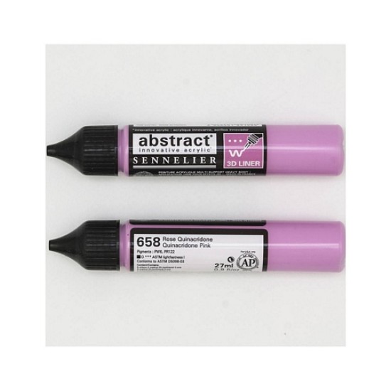 Abstract Liner 27 ml. Quinacridone Pink