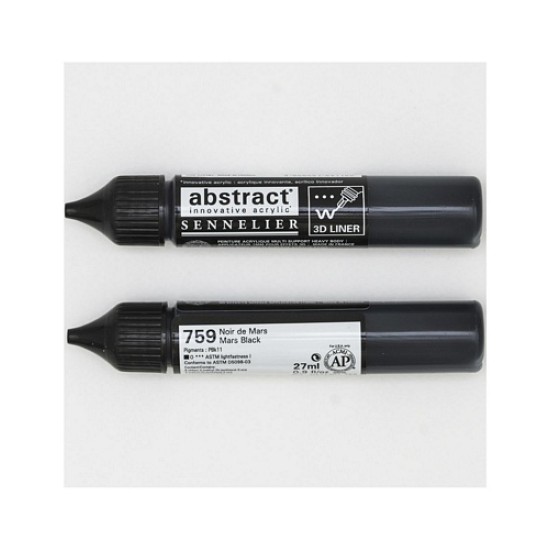 Disc Abstract Liner 27 ml. Mars Black