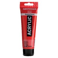 Amsterdam Standard Acrylic 120 ml. Pyrrole Red